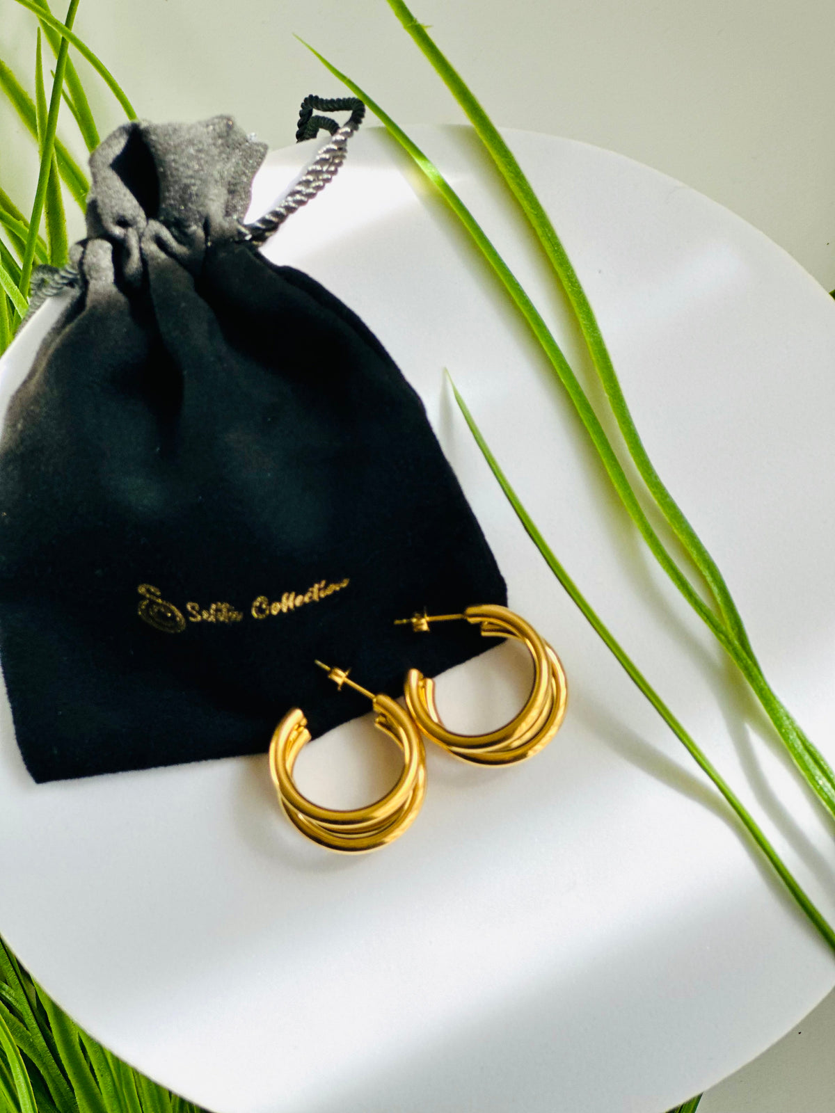 GUTICHA | ጉትቻ TRIPLE THE HOOPS