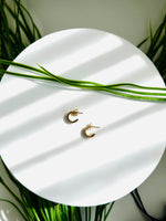 BITILE | ብጥሌ HUGGIE HOOPS (GOLD or SILVER)