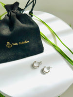 BITILE | ብጥሌ HUGGIE HOOPS (GOLD or SILVER)