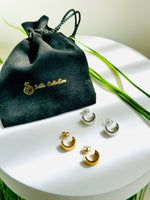 BITILE | ብጥሌ HUGGIE HOOPS (GOLD or SILVER)
