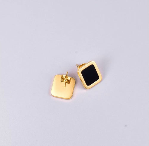 TEKUR ONYX EARRINGS