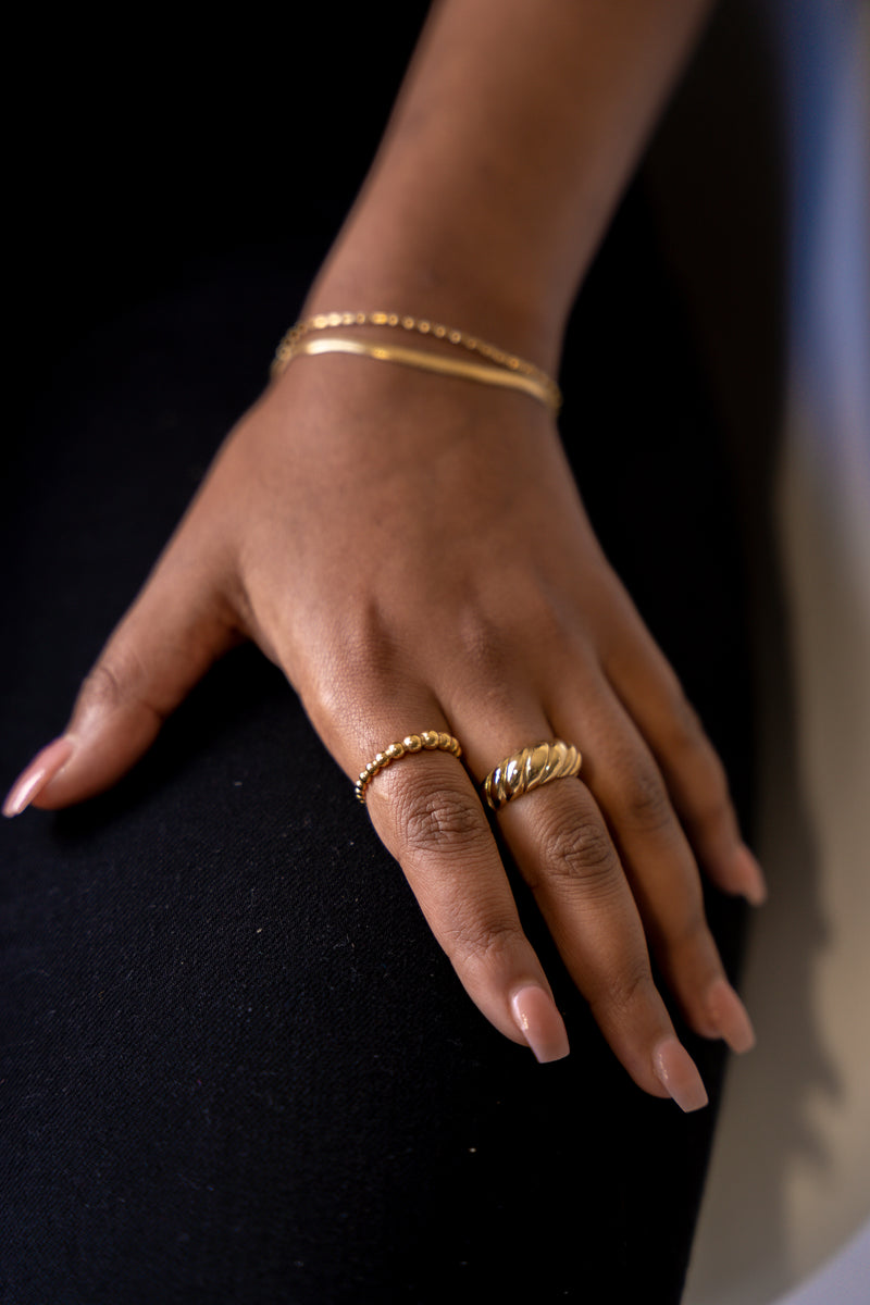 ATER | አተር BEADED RING