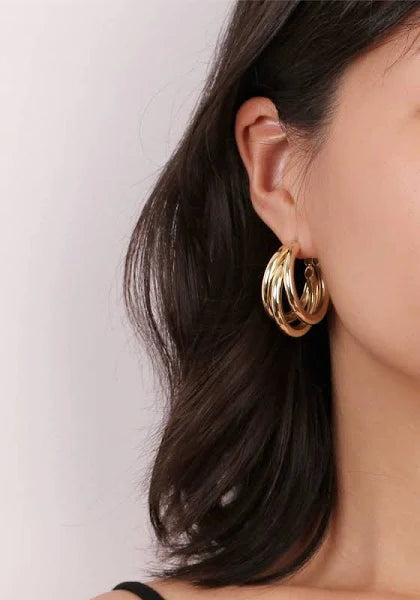 GUTICHA | ጉትቻ TRIPLE THE HOOPS